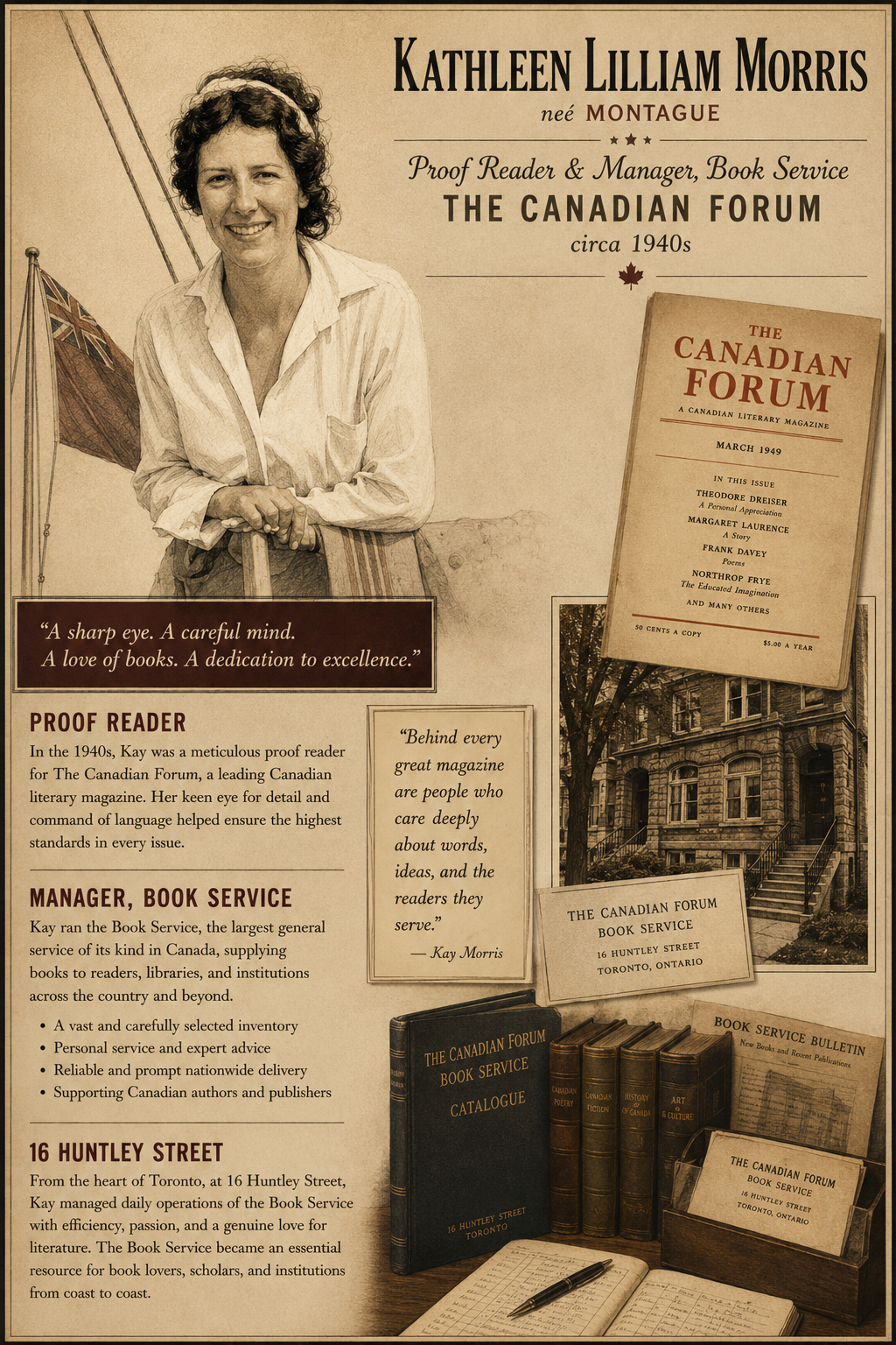 Kathleen Lillian Morris at The Canadian Forum