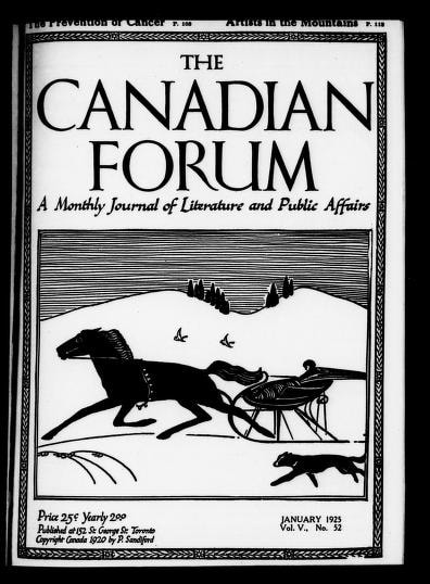 The Canadian Forum, January 1925