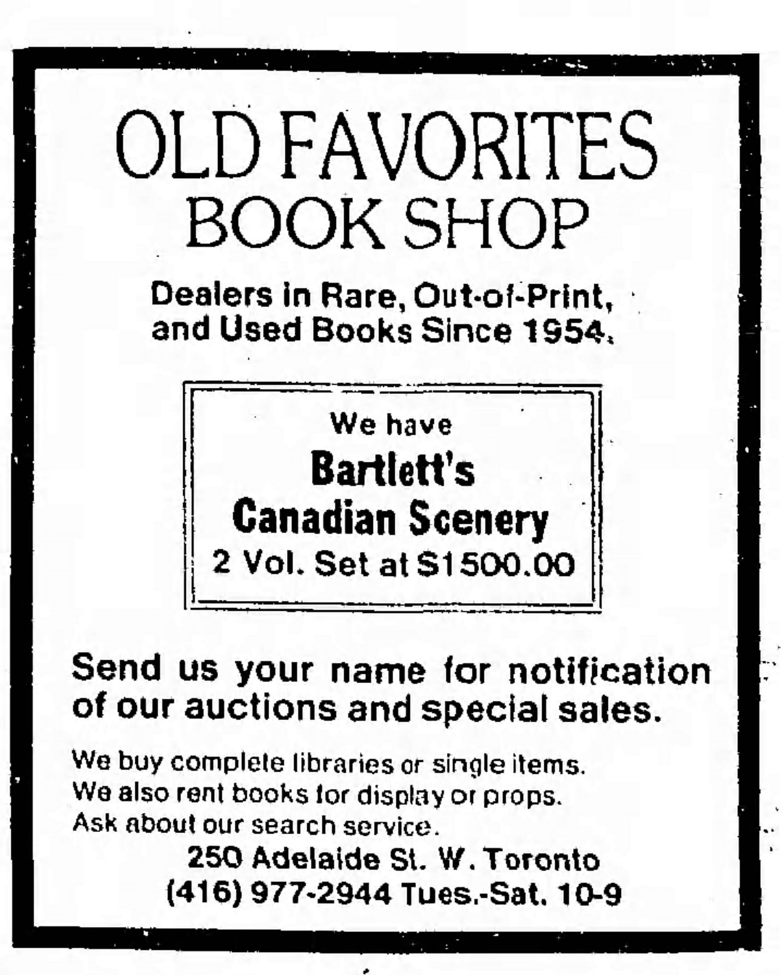 Globe and Mail — September 11, 1982